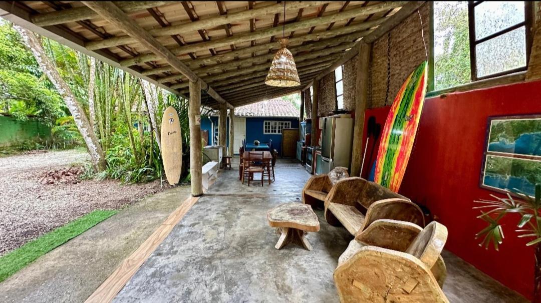 Suites Rosa Mar Itamambuca Ubatuba Bagian luar foto