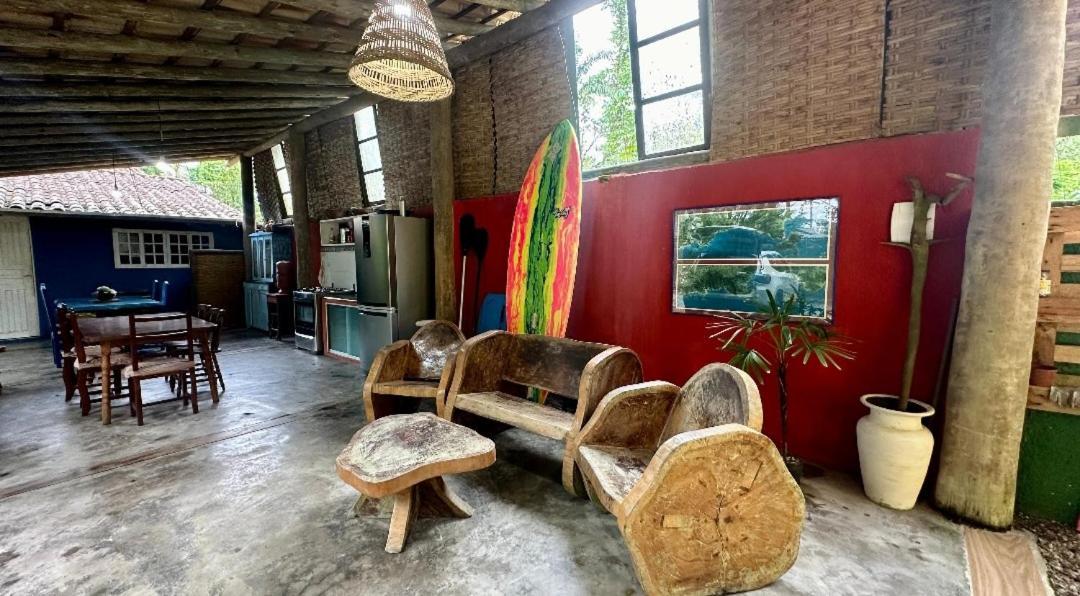 Suites Rosa Mar Itamambuca Ubatuba Bagian luar foto